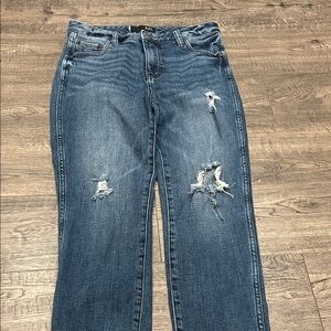 Kut from the Kloth High Rise Catherine Fab AB Boyfriend jeans Size 0